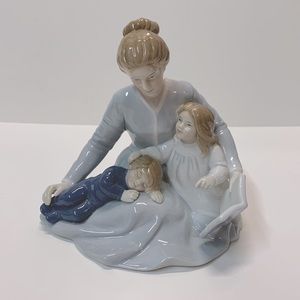 Vintage Porcelain Figurine Mothers Touch